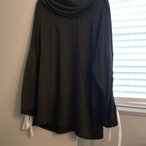 Cowl neck tunic
